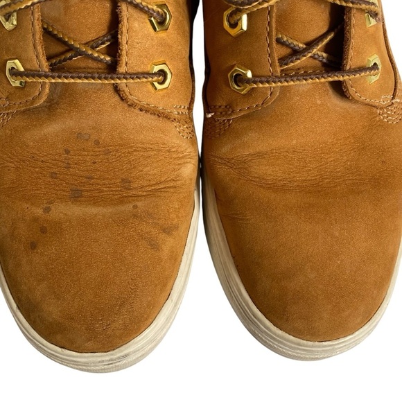 Timberland Londyn Suede Leather Whipstitch Trim Lace-Up Boots SZ 7.5 - Picture 6 of 16